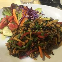 Arroz al curry con verduritas …. Apetitoso…  at SAÓ in Elche