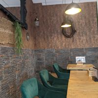 Inside seating and decor at Baguetteschmiede in Geilenkirchen