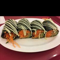 seaweed rolls with wasabi  at Simple Life - KLCC in Kuala Lumpur