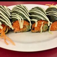 seaweed rolls with wasabi  at Simple Life - KLCC in Kuala Lumpur