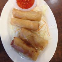 Spring rolls at Simple Life - KLCC in Kuala Lumpur