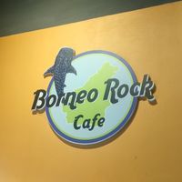 logo at Borneo Rock Cafe in Semporna
