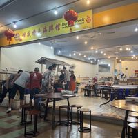 Front of the restaurant  at Borneo Rock Cafe in Semporna