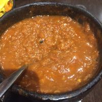 Lentil dish at Echye Restaurant in Perth