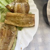 Zucchini Friters  at Vangelis Hotel Restorant in Himare