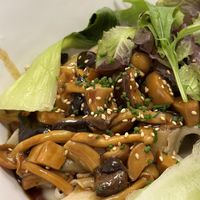 Noodles veganos muy ricos   at Biang Biang Bar in Madrid