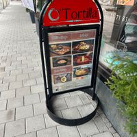Flavourful and refreshing vegan Fajitas  at O'Tortilla in Kristinehamn