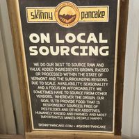   at Skinny Pancake in Montpelier