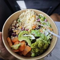 Quinoa salad at Tuti Fruti Bar in Nis