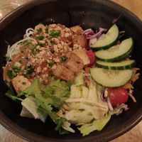 Vegan Bo Bun with tofu at My Little Warung Nantes in Nantes