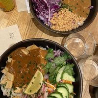 Bobun Satay and Satay with Tofu  at My Little Warung Nantes in Nantes