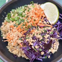 Satay au tofu  at My Little Warung Nantes in Nantes