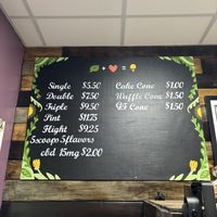 prices   at Plant Love Ice Cream  in Gulfport