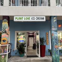 outside   at Plant Love Ice Cream  in Gulfport
