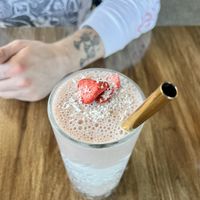 Also vegan by default. Didn’t taste too coconut-y.   at Frank Food in Hamilton