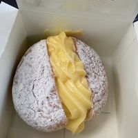Vegan Custard donut   at Daniel's Donuts Southern Cross in Docklands
