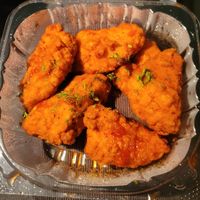 Vegan Crispy Boneless Wings with Hot Lemon Pepper at Soul Vibez in Orland Park