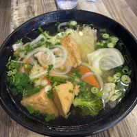 Vegetable pho with vegan broth   at Lotus Pho in South Lake Tahoe