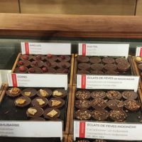 Vegan chocolates at Laurent Gerbaud Chocolatier in Brussels
