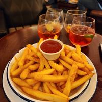 Potato fries at Three Tails Brewery in Mudgee