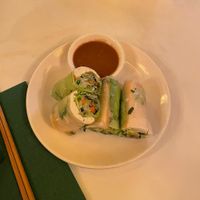 Tofu Summer Rolls  at Cay Tre Soho in London