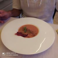 Antipasto, zuppa fredda at Bella Iseo Ristorante in Iseo