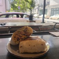 Chickun wrap  at A Little Lost in Munich