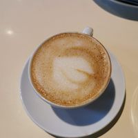 Oat cappuccino at A Little Lost in Munich