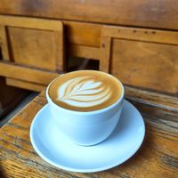 Cappuccino at A Little Lost in Munich