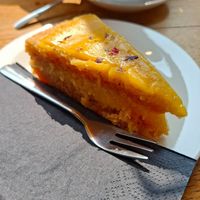 Passion fruit cake at A Little Lost in Munich