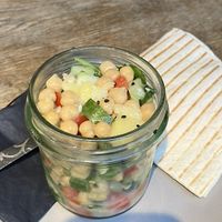 Chickpea Salad  at A Little Lost in Munich