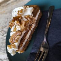 Carrot cake at A Little Lost in Munich