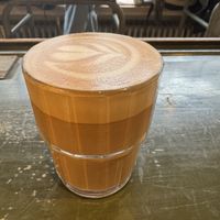 Flat white  at A Little Lost in Munich