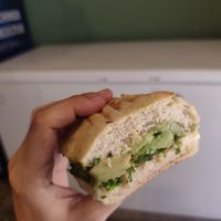 Avocado sandwich at A Little Lost in Munich