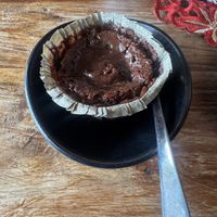 Chocolate lava cake  at Blómasetrið - Kaffi Kyrrð in Borgarnes