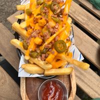 Dirty fries at Plant. Eat. Licious in Bath
