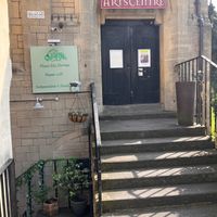 Head down the stairs to the left of the Chapel Arts Centre at Plant. Eat. Licious in Bath