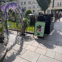Signposted from the street at Plant. Eat. Licious in Bath