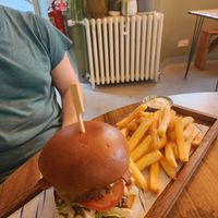 burger at Plant. Eat. Licious in Bath