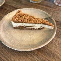 Biscoff cheescake   at Plant. Eat. Licious in Bath