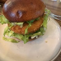 Chicken burger  at Plant. Eat. Licious in Bath