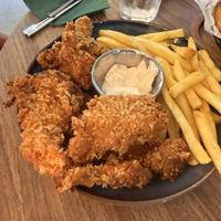 Oyster wings (my favorite)  at Plant. Eat. Licious in Bath