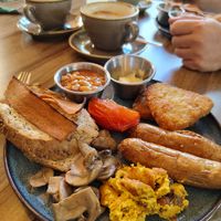 Full English at Plant. Eat. Licious in Bath