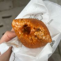 Arancino con melanzane fritte   at Sicilian Goodness - Via Roma in Padua