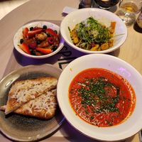 All vegan. at Spill Saluhall & Eatery in Kiruna