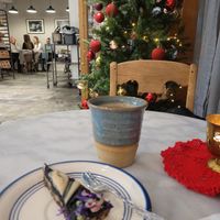 Raw vegan liquorice cake. at Lilla Skafferiet in Lulea