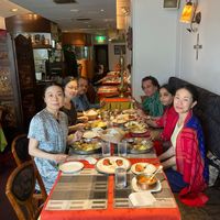 Lunch with Indian and Japanese artists  at Kerala Indian Restaurant in Kyoto