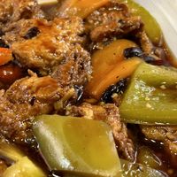 Chikn and black bean sauce   at Happy Home in Wallsend