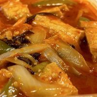 Tofu in chilli and garlic   at Happy Home in Wallsend