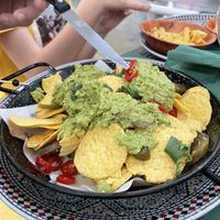Nachos with guacamole and chili   at De Ping Pong Club in Utrecht